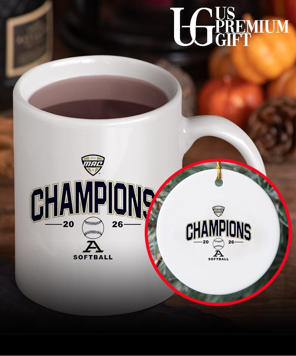 Akron Zips 2026 MAC Softball Tournament Champions shirt