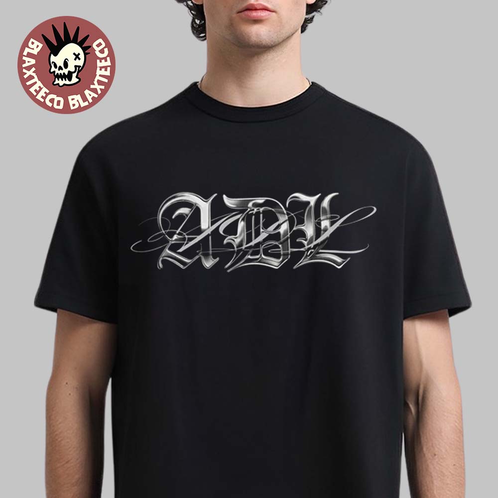 Yeat ADL The Album Merch Chrome Logo T-Shirt