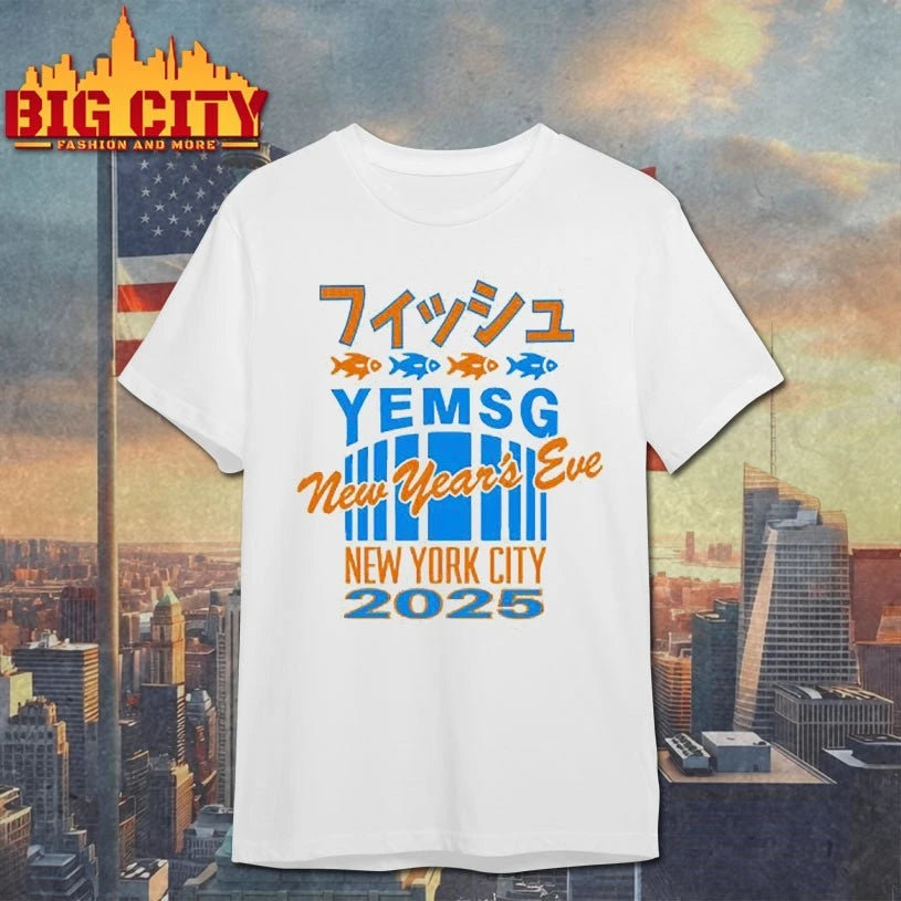 Yemsg New Year’s Eve New York City 2025 Event shirt