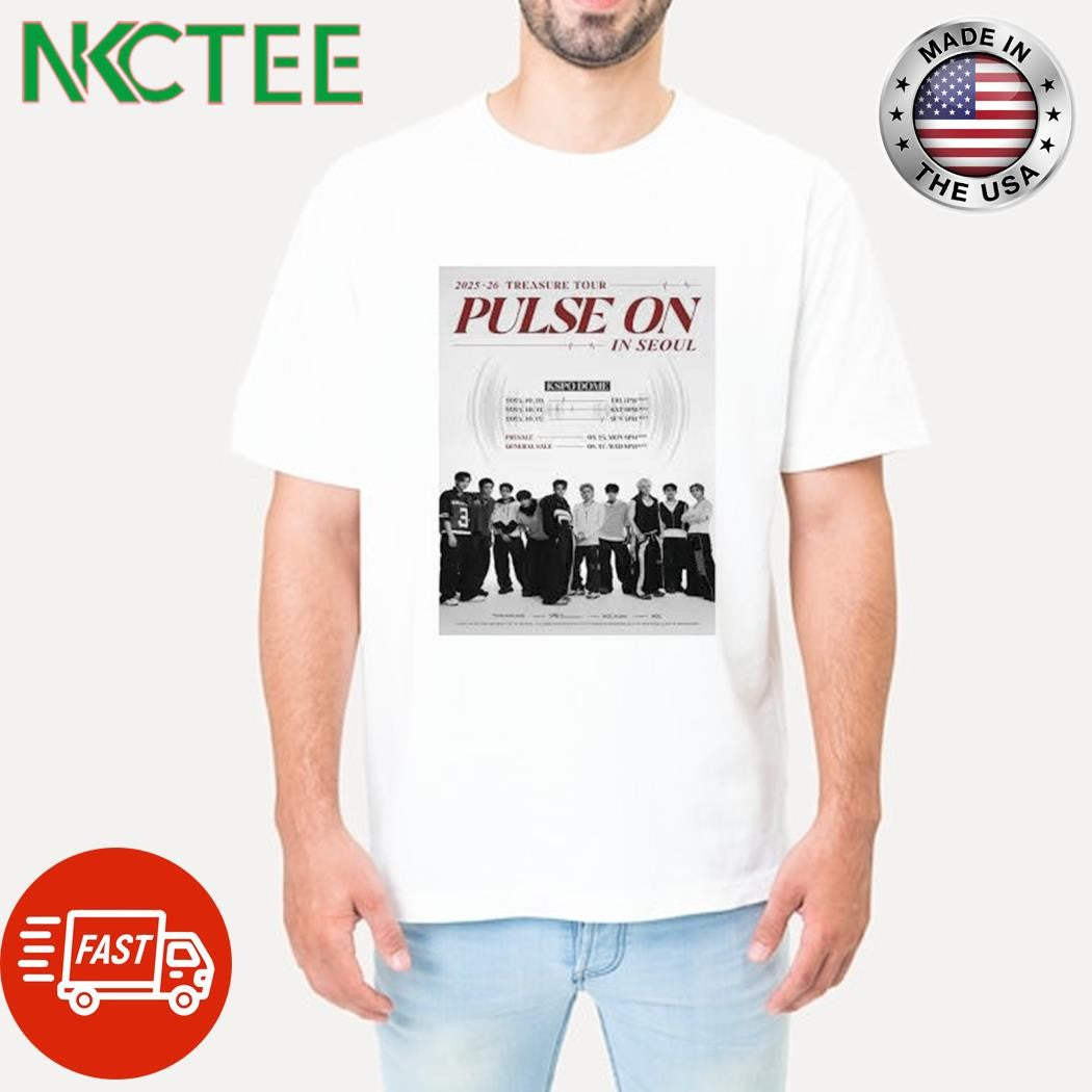 You Will2025-26 Treasure Tour [pulse On] In Seoul Feta shirt