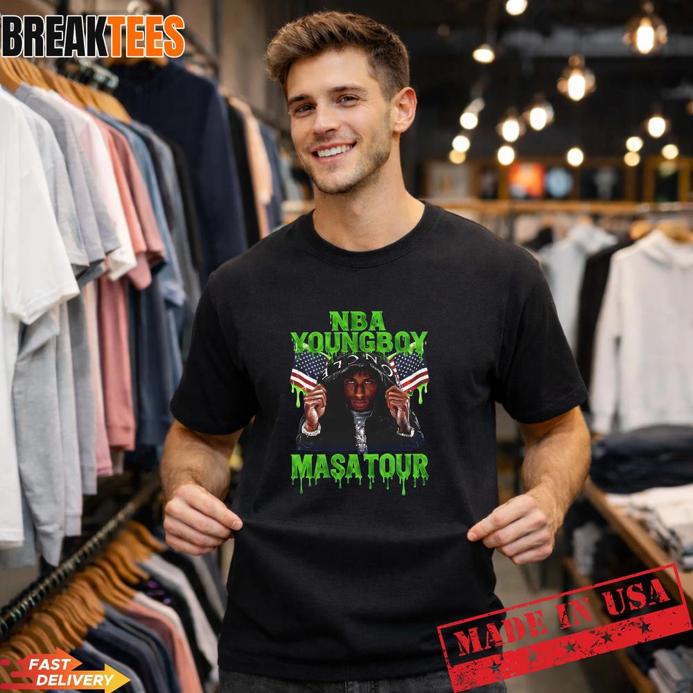 YoungBoy NBA MASA Tour Vintage 90s T-Shirt
