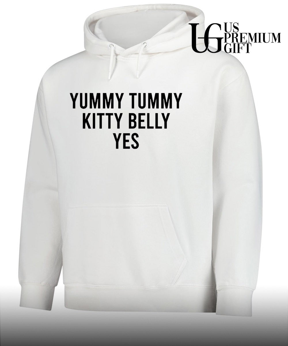 Yummy tummy kitty belly yes T-shirt