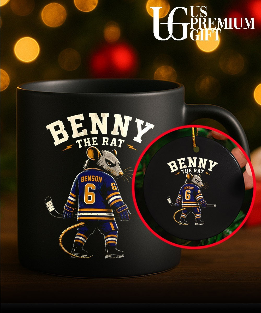 Zach Benson Benny The Rat Buffalo Sabres hockey shirt