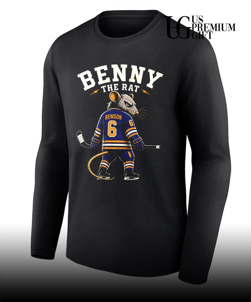 Zach Benson Benny The Rat Buffalo Sabres hockey shirt
