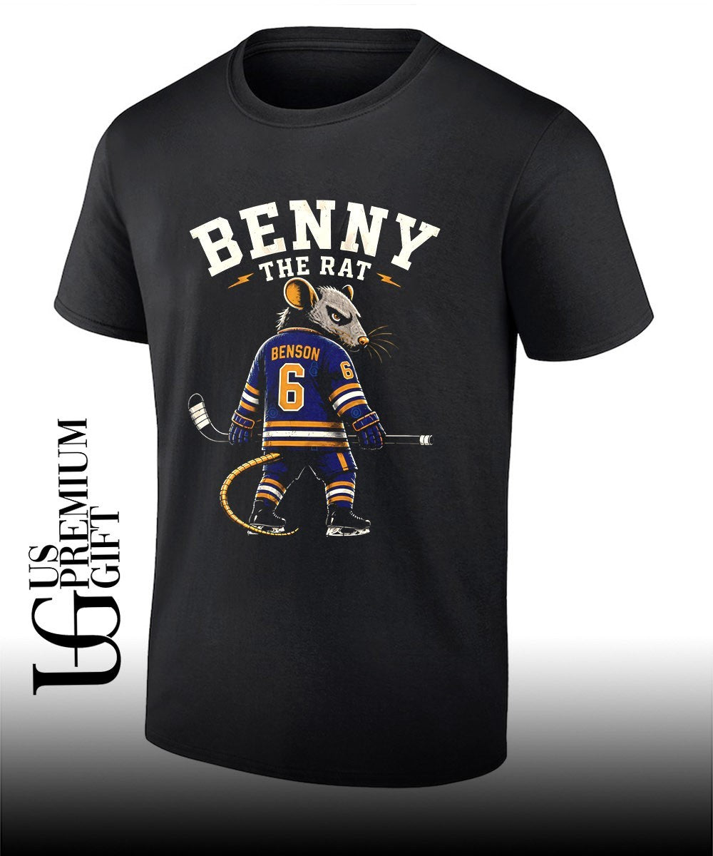Zach Benson Benny The Rat Buffalo Sabres hockey shirt