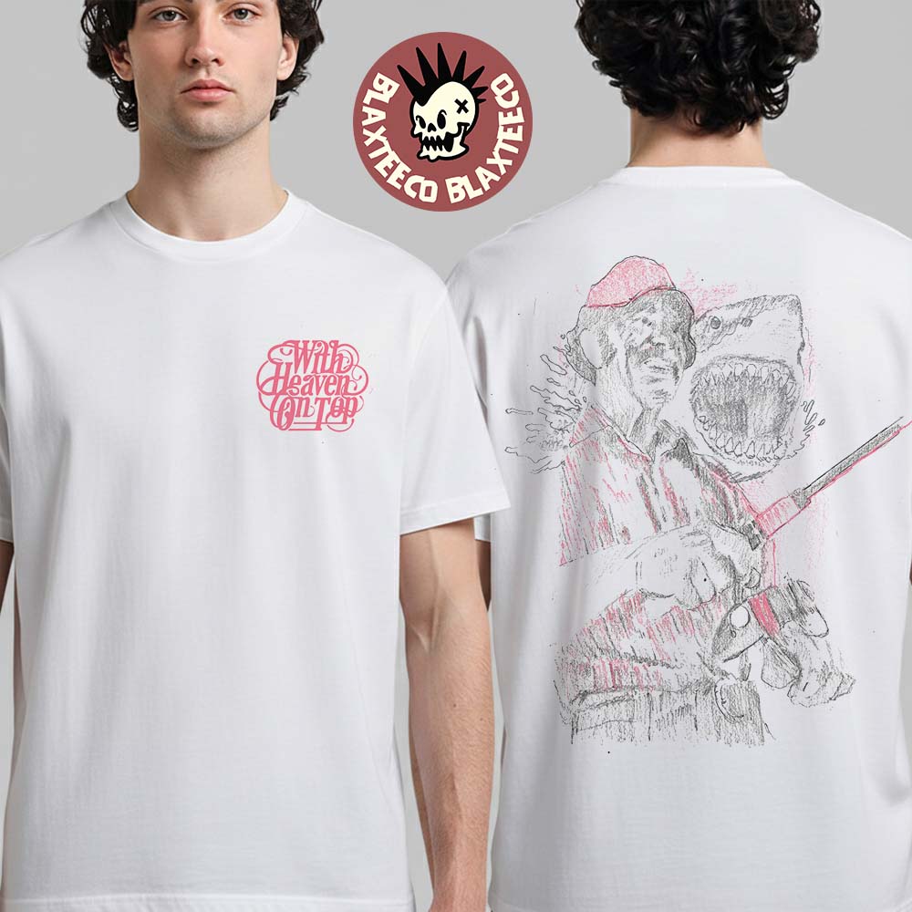 Zach Bryan With Heaven On Top 2026 Tour Merch Shark T-Shirt