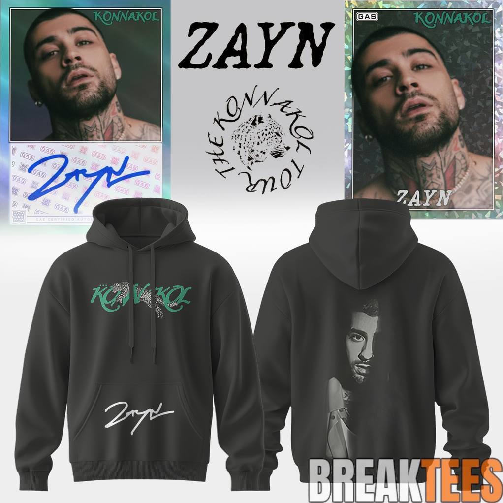 Zayn Malik The Konnakol Tour 2026 Hoodie