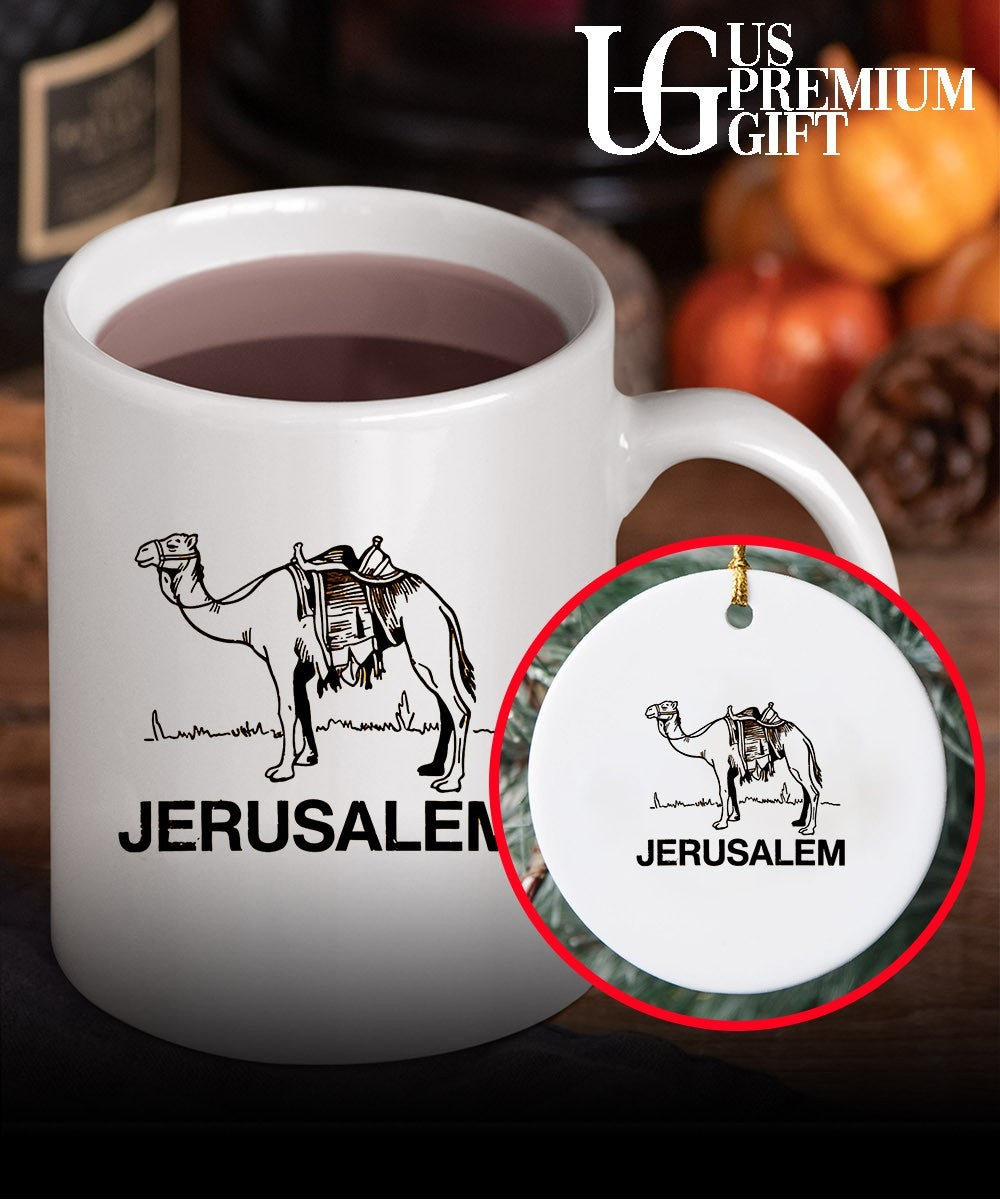 Zendaya Jerusalem Euphoria Camel shirt