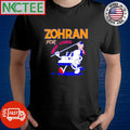 Zohran for New York map cartoon shirt