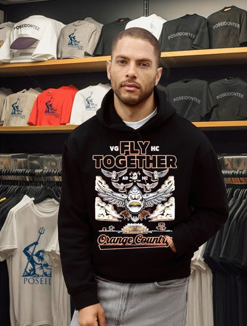 Anaheim Ducks Fly Together Formation Orange County 2026 T-shirt