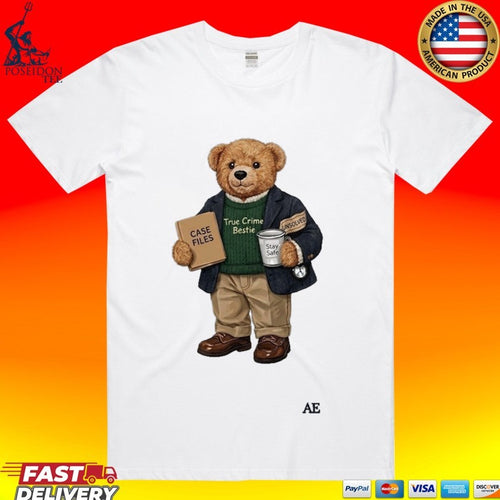 Annie Elise True Crime Bear T-shirt