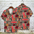 Aop Hawaiian Shirt Inspired by Kansas City Chiefs