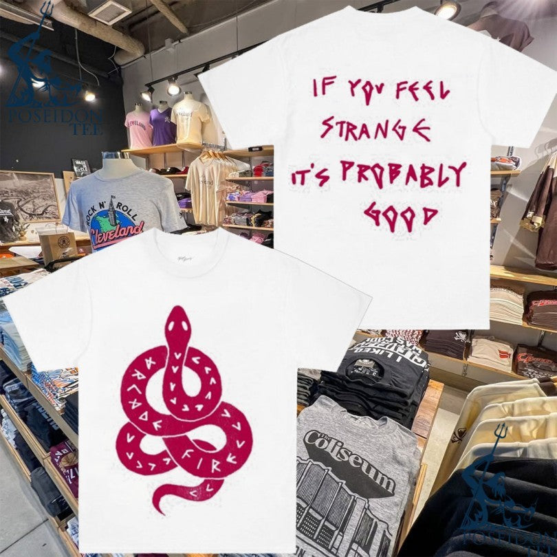 Arcade Fire Snake If You Feel Strange It’s Probably Good T-shirt