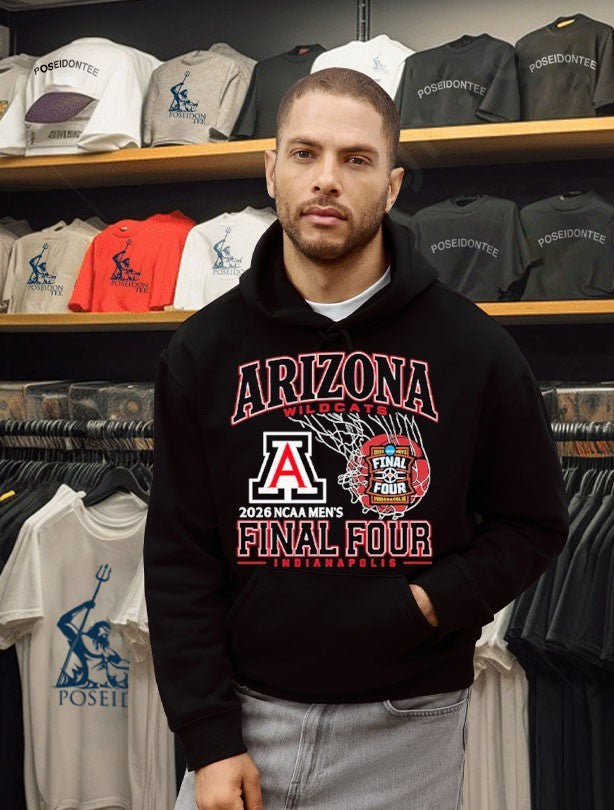 Arizona Wildcats 2026 NCAA Men’s Final Four Indianapolis T-shirt