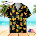Banana Palm Leaf Pattern Hawaiian Shirt