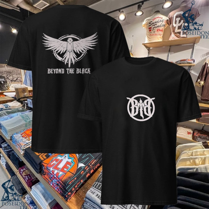 Beyond The Black White Raven Puff Print T-shirt