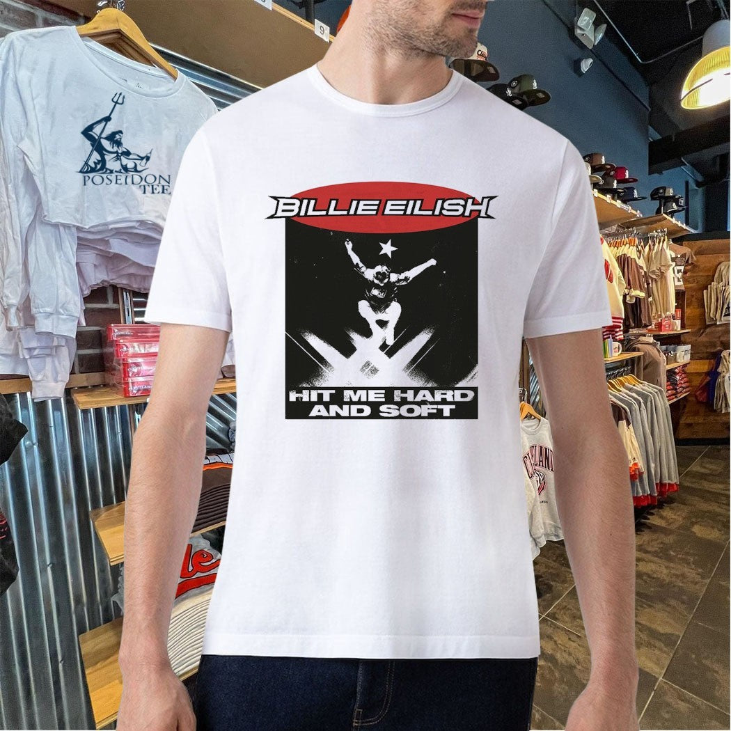 Billie Eilish Hit Me Hard And Soft Live In 3d Jump T-shirt