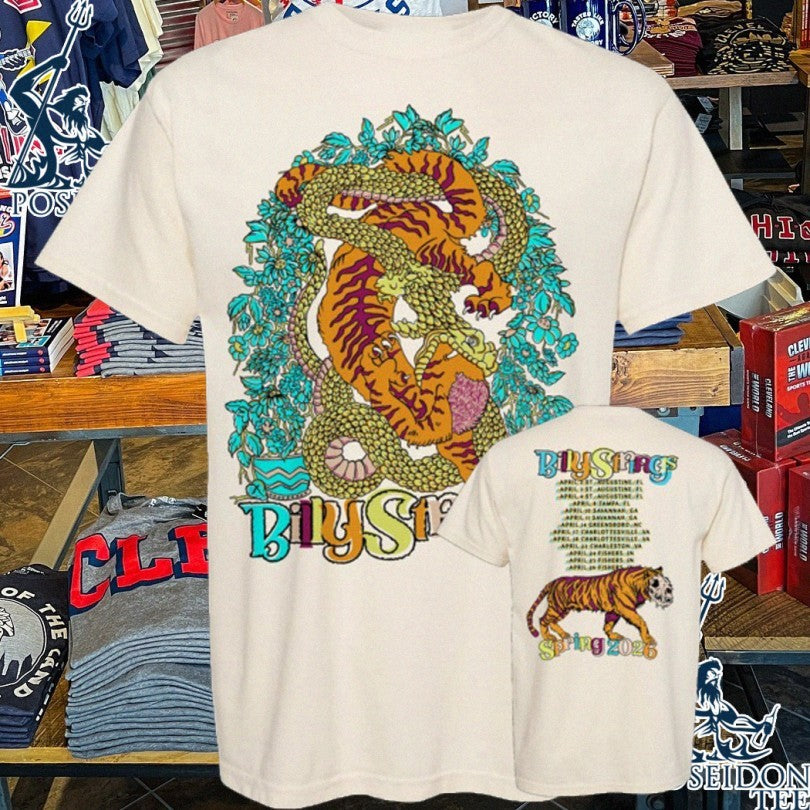 Billy Strings Tiger Battle 2026 T-shirt