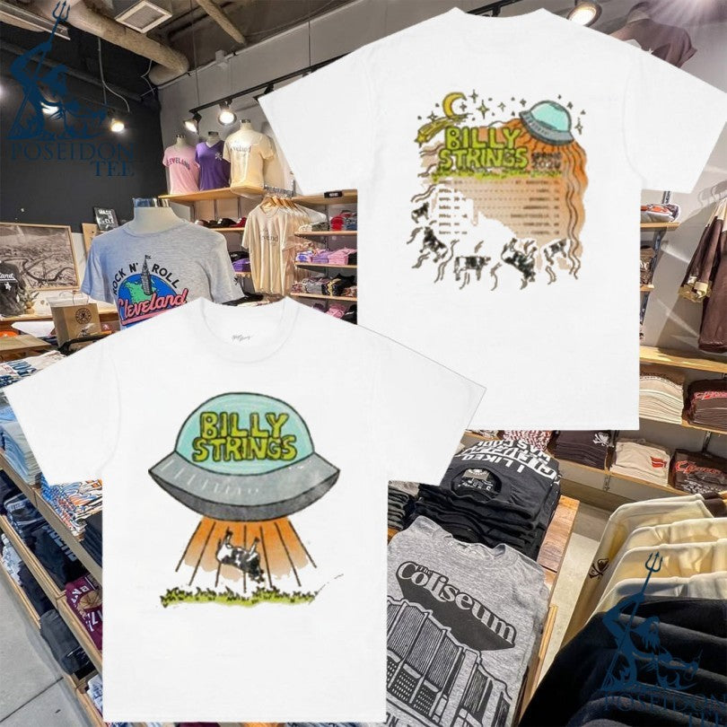 Billy Strings Ufo With Dates T-shirt