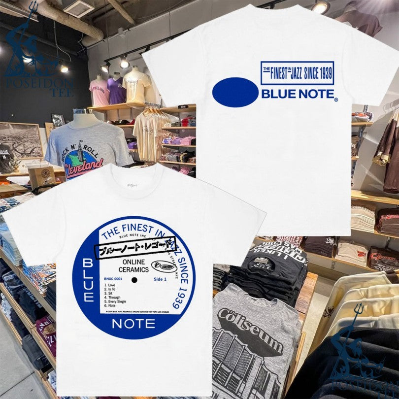 Blue Note Center Label The Finest In Jazz Since 1939 T-shirt