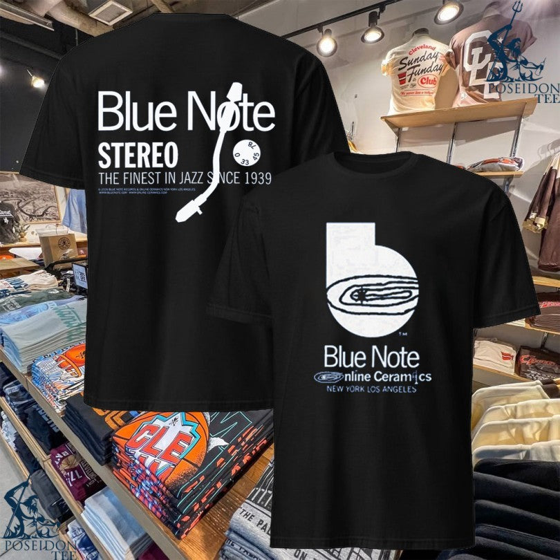 Blue Note Stereo The Finest In Jazz Since 1939 Now Playing T-shirt
