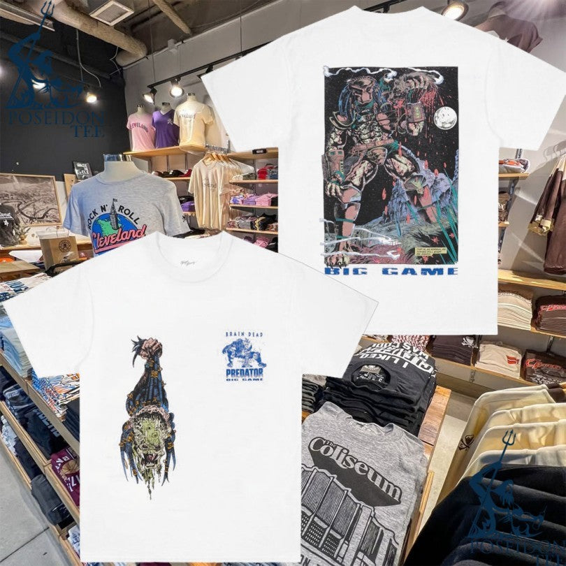 Brain Dead X Predator Trophy Big Game T-shirt