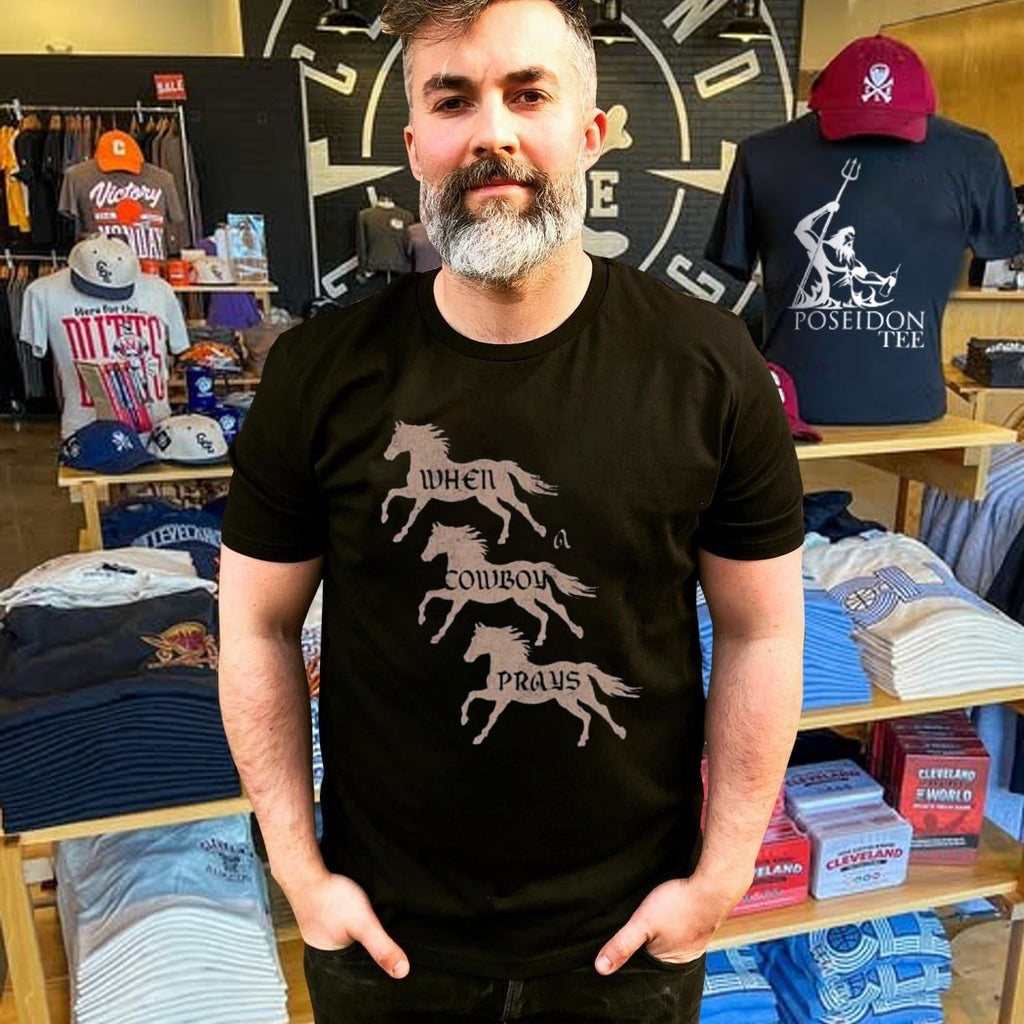 Brandon Lake When Cowboy Prays Maverick T-shirt