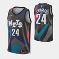 brooklyn nets #24 cam thomas 2023-24 city edition swingman jersey