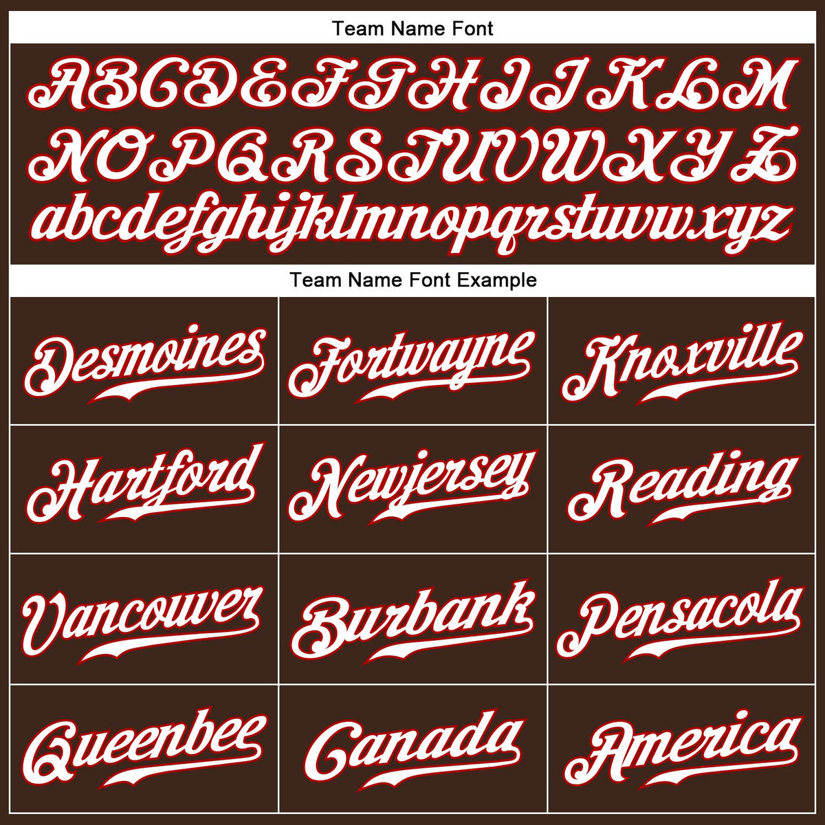 Custom Brown White Pinstripe White-Red Authentic Baseball Jersey