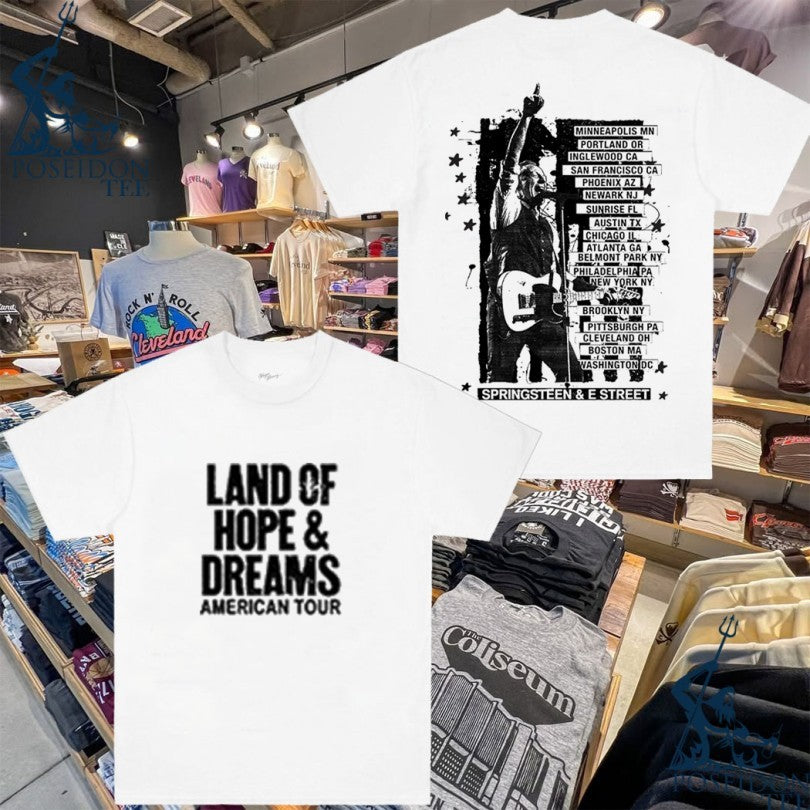 Bruce Springsteen Land Of Hope & Dreams American Tour 2026 T-shirt