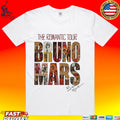 Bruno Mars The Romantic Tour Vintage 70s T-shirt
