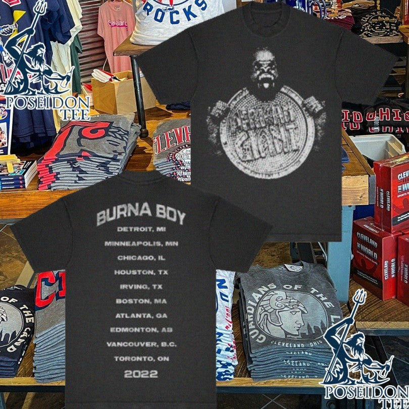 Burna Boy African Giant City T-shirt