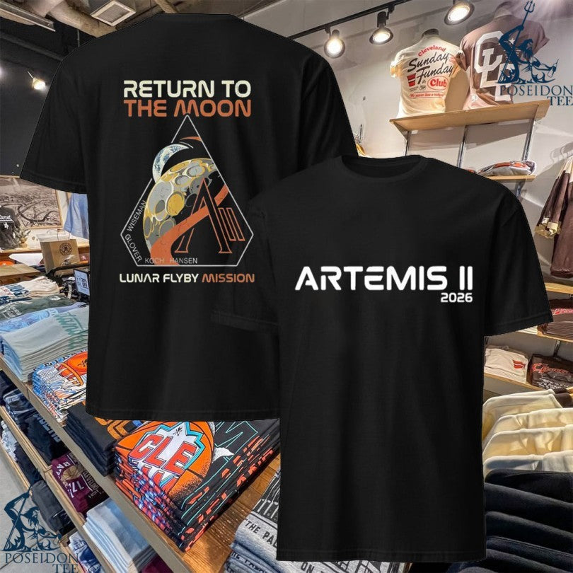 Artemis 2 Orion Spacecraft 2026 Moon Mission T-shirt