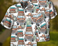Car And Luggage Tropical Leaf - Trendy Hawaiian Shirt, Beach Party Matching Shirt For Men/Women, Couple Outfit, Meaningful Birthday Presents.