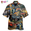 Car Fix Life Vintage Hawaiian Shirt - Trendy Aloha