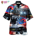 Car Love Life Night Style Hawaiian Shirt - Trendy Aloha