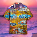 Car On The Grass Trendy Hawaiian Shirt