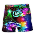 Car Racing Christmas Merry Everything Happy Always Trendy Aloha Hawaiian Beach Shorts