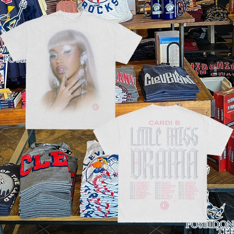 Cardi B Imaginary Playerz Tour 2026 T-shirt