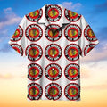 Chicago Blackhawks Heritage Emblem Hawaiian Shirt