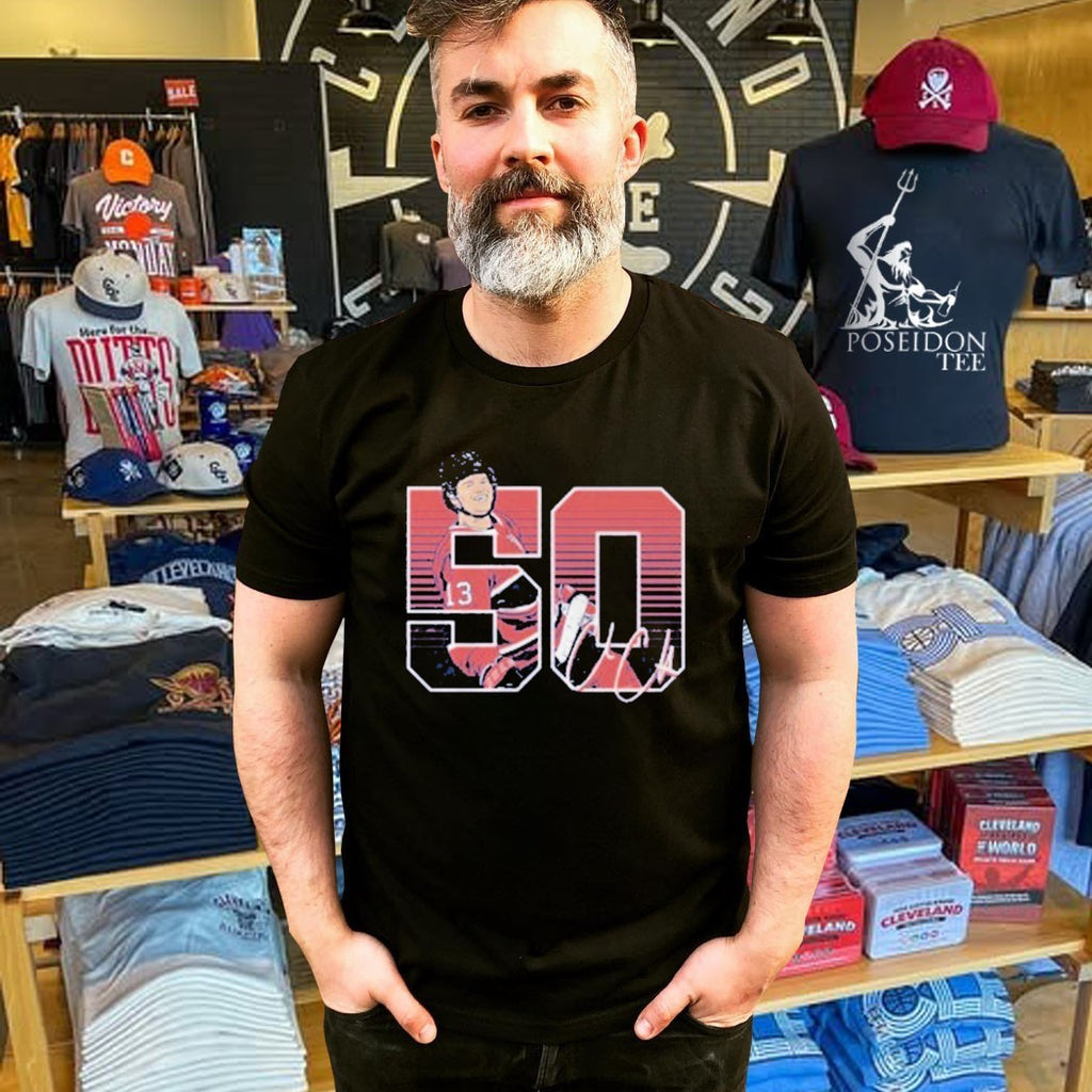 Cole Caufield 50 Goals 2026 T-shirt