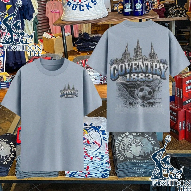 Coventry 1883 Three Spires The Soul Of The City T-shirt