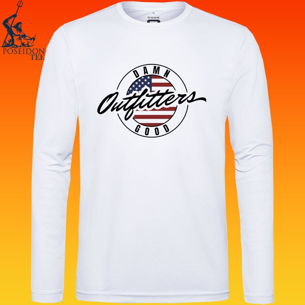 Damn Good Outfitters American Flag Logo T-shirt