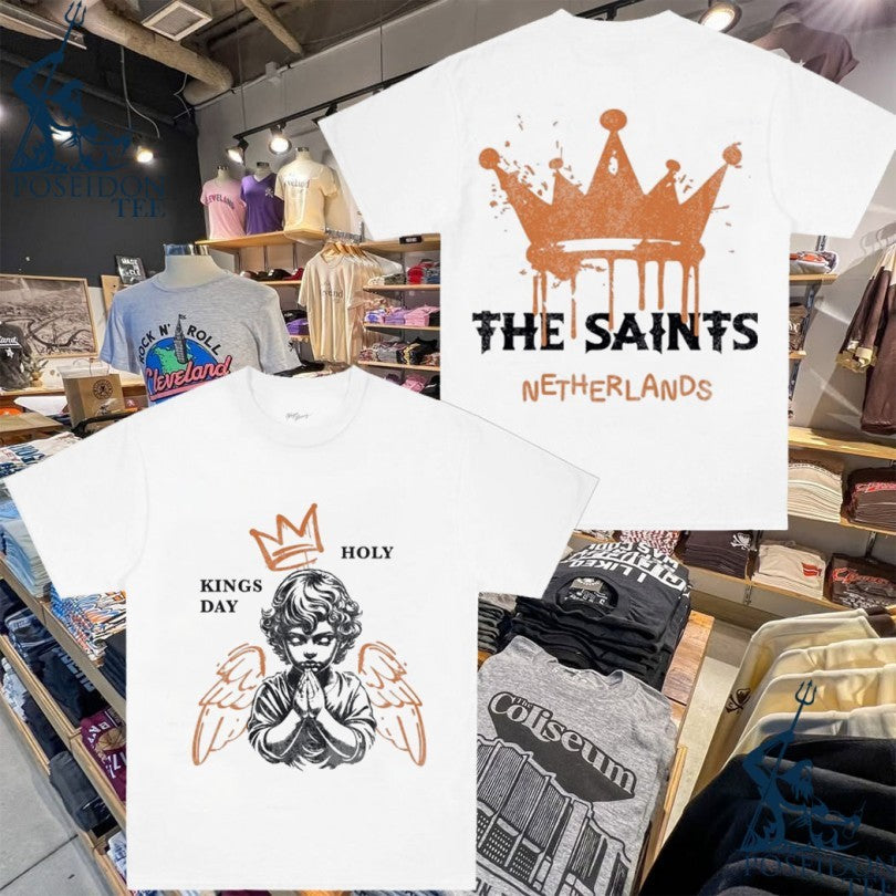 Dirty Workz Holy Kingsday The Saints Netherlands 2026 T-shirt