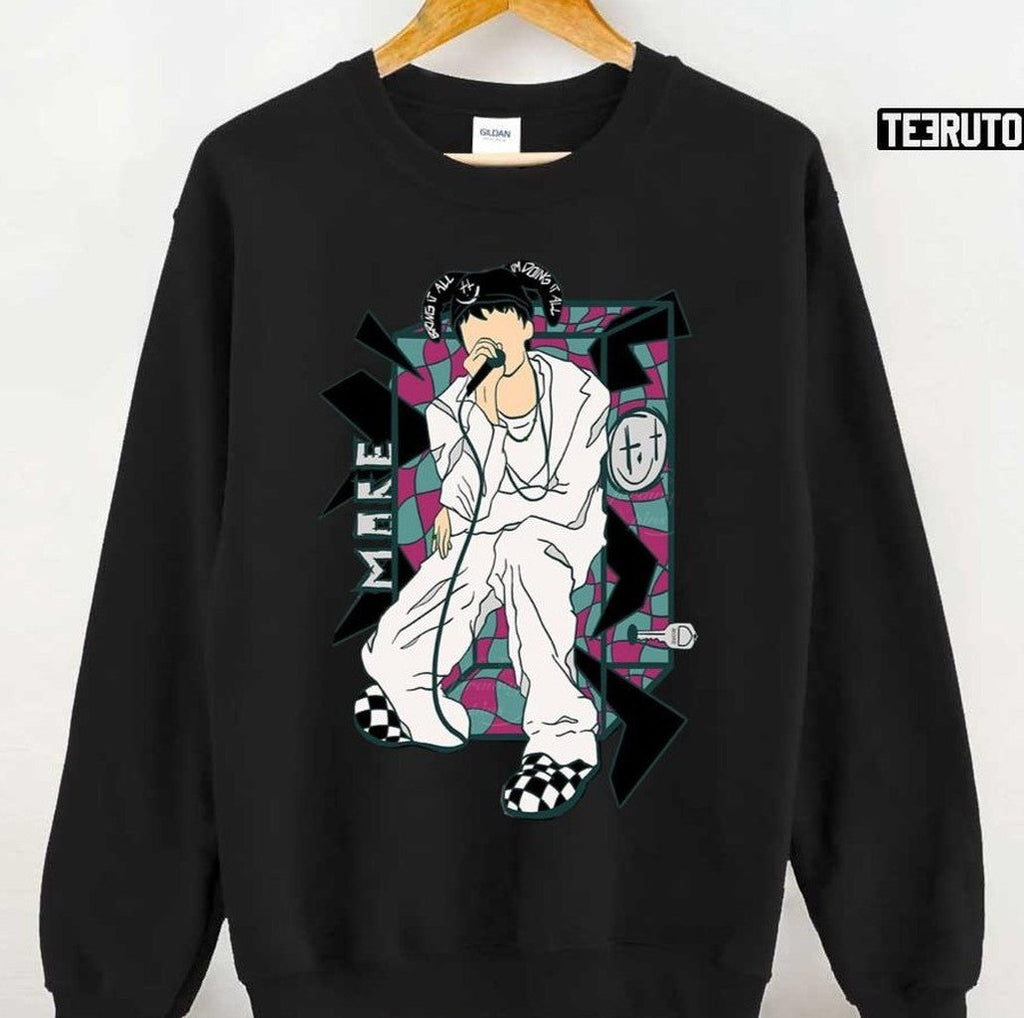 More Single Bts J-Hope Jack In The Box Aesthetic Artwork Unisex T-Shirt