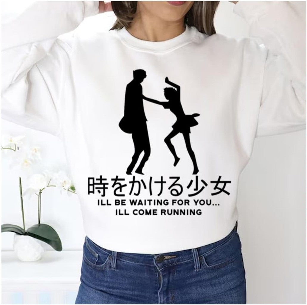 The Girl Who Leapt Through Time Chiaki And Makoto Unisex Sweatshirt