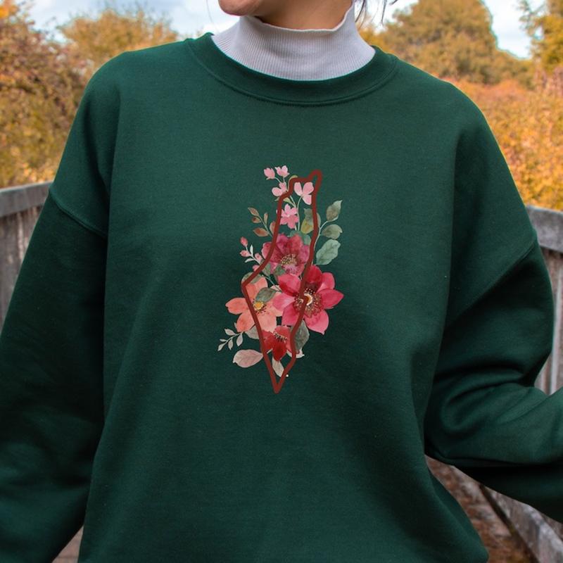 Palestine Sweatshirt, Free Palestine Sweater, Stand With Palestine Sweatshirt