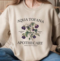 Aqua Tofana Apothecary Sweatshirt, Feminism Tshirt - Sweatshirt - Hoodie, Herbs Women's Rights Shirt, Unisex Cotton Graphic Tops Casual Womenswear