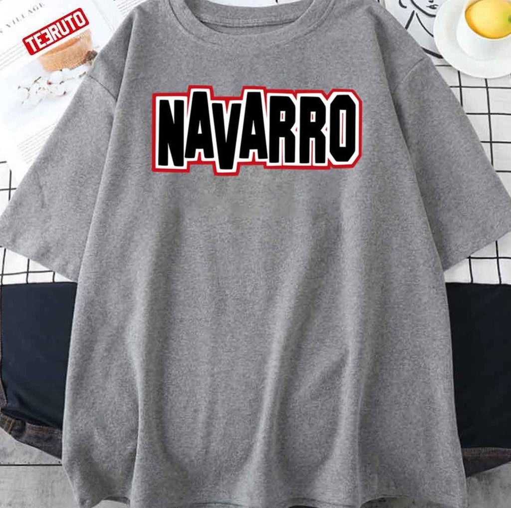 Navarro Cheer Logo Black Unisex T-Shirt