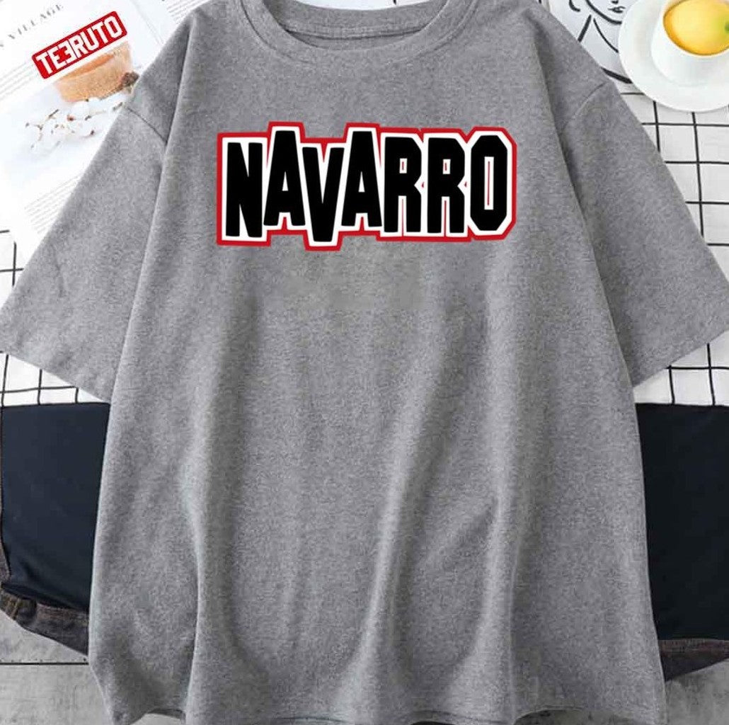 Navarro Cheer Logo Black Unisex T-Shirt